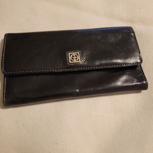 Giani Bernini Black Monogram Lining Fabric
